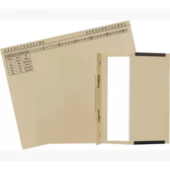 Exacompta 371122B iratrendező - karton - 320 g/m² - A4 - kék - 1 darab