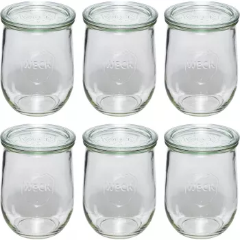 WECK Tulip üveg 1062ml 6 darabos készlet
