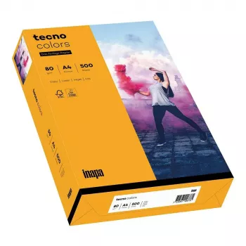 Papyrus TECNO Colors Medium narancssárga A4 másolópapír 80 g/m² 500 lap