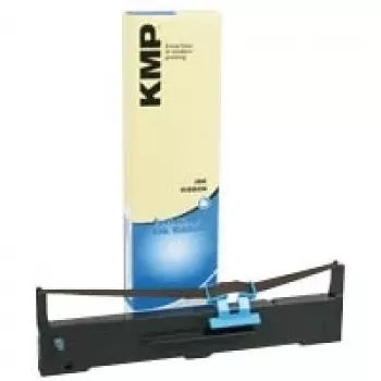 KMP festékszalag Epson LQ 590 / FX 890-hoz, nylon, fekete, utántölthető, 12,7 mm x 17 m (1984.0501)