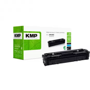 KMP H-T215CX High Yield ciánkék kompatibilis tonerpatron (HP 201X, HP CF401X alternatívája) HP Color LaserJet Pro M252 sorozathoz, MFP M277 sorozathoz