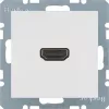 Berker 3315438989 HDMI-betét, fehér