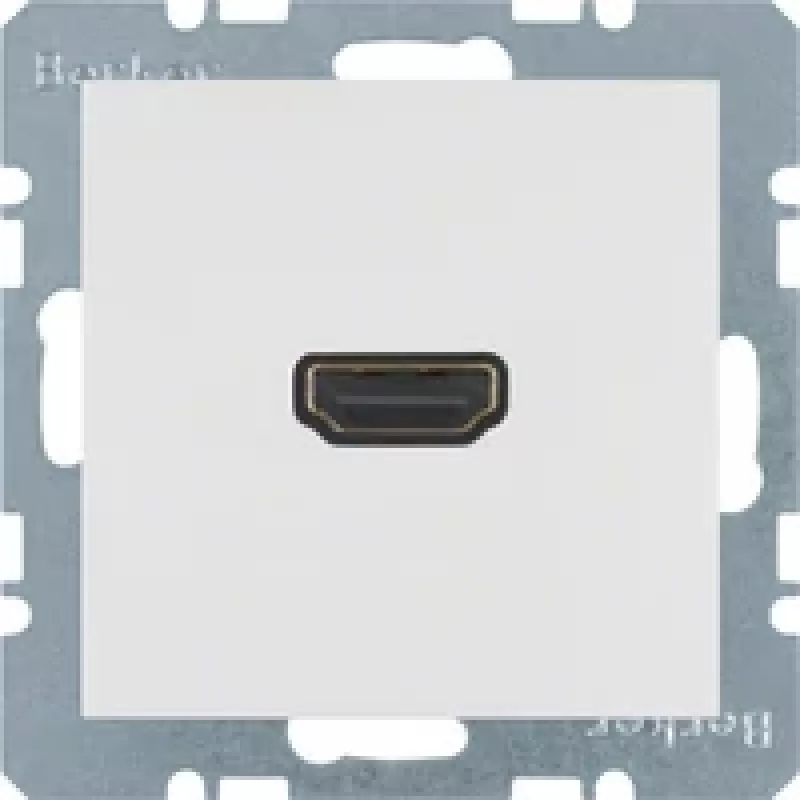 Berker 3315438989 HDMI-betét, fehér