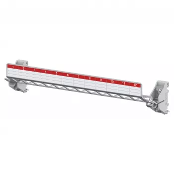 Striebel & John ZEP12 patch panel 12 modul E-Dat keystone nélkül 2CPX054072R9999