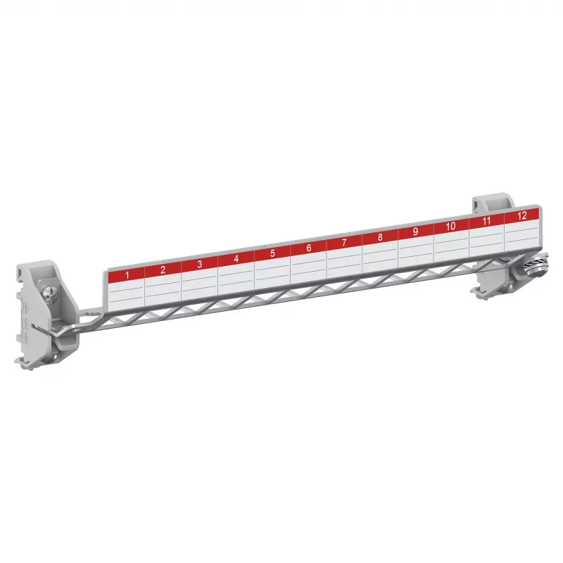 Striebel & John ZEP12 patch panel 12 modul E-Dat keystone nélkül 2CPX054072R9999