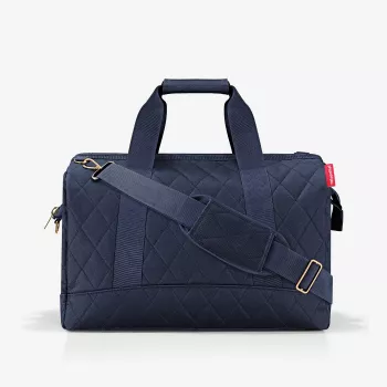 Reisenthel Allrounder L utazótáska Rhombus Midnight Gold, 30L, kék