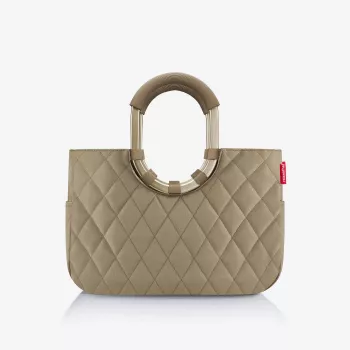 Reisenthel loopshopper M Frame Rhombus bevásárlókosár olív (OS5047)