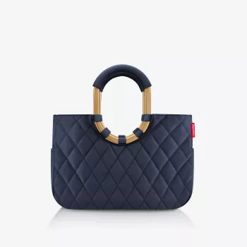 Reisenthel loopshopper M Frame Rhombus Midnight Gold bevásárlókosár