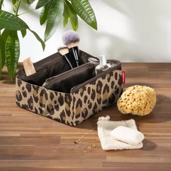 Reisenthel Necessaire Fold Case piperetáska bézs/fekete (MN6048)
