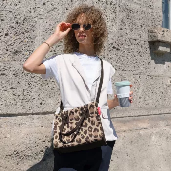 Reisenthel dailyshopper XS Leo Macchiato bevásárlótáska