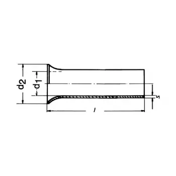 Klauke 7212V kézi racsnis sajtolószerszám rézhez és nemesacélhoz, 0,5-6 mm², 230 mm