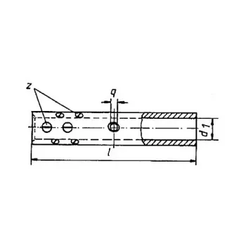 KLAUKE csőcsavaros összekötő 16 mm² 553R
