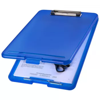MAPED The Clip iratkapocs H2532030 DIN A4 kék áttetsző műanyag
