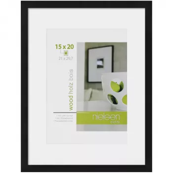 NIELSEN DESIGN Apollon fekete fa fotókeret A4 21x29,7 cm 8988046