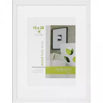 NIELSEN DESIGN Apollon fehér 21x29,7 fa DIN A4 képkeret 8988047