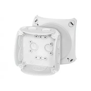Hensel DK 0200 G kábelosztó doboz 2,5 mm²-ig kapcsok nélkül, szürke RAL 7035
