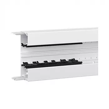 Hager BRN6517019016 mellvédcsatorna alsó rész, profil, készülékbeépítéshez, BRN 65x170 mm - 2 m fehér