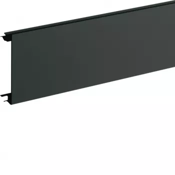 Hager BR08029011 lábazati csatornafedél PVC BR 80mm-hez grafitfekete