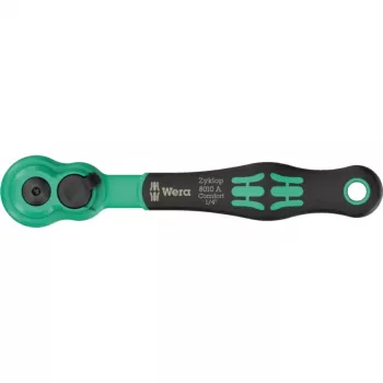 Wera 8010 A Zyklop Comfort racsnis fej 1/4 inch meghajtás