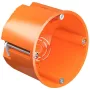 KAISER ELEKTRO 9064-02 készülékdoboz, narancssárga, IP30, VDE, 62 mm