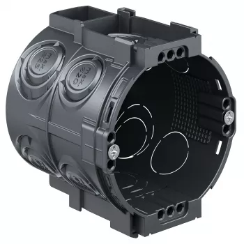Kaiser Elektro süllyesztett készülékdoboz 1556-05 UP1 4x3 csavaros kupola