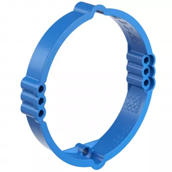 Kaiser Elektro süllyesztett vakolatkiegyenlítő gyűrű 12 mm 1155-63UP1 2x3 csavaros kupola