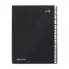 PAGNA Classic 44 rekeszes asztali rendszerező - A4 - fekete - álló - 265 x 55 x 340 mm