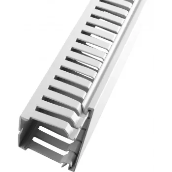 LICATEC kábelcsatorna 50 x 75 mm halogénmentes szürke 7672-1