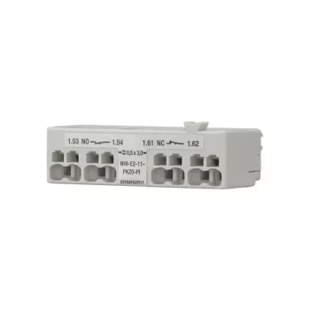 Eaton NHI-E2-11-PKZ0-PIEP-401015 segédkapcsoló blokk, 1 NO, csavaros csatlakozás, 690 V, 6 A