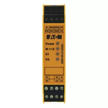 EATON ESR5-NO-21-24VDC biztonsági relé vészleállítás 24V DC 2NO+1NC DIN-sín