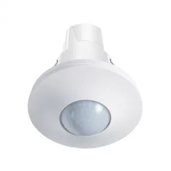 ESYLUX PD-C 360 mennyezeti jelenlétérzékelő, 360° PIR, DALI, fehér