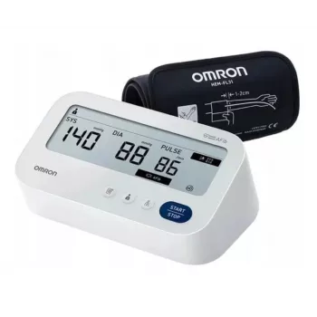 Omron M3 Comfort AFib felkari vérnyomásmérő fehér
