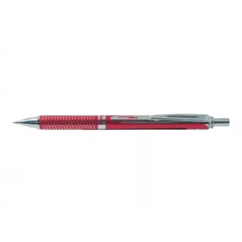 Pentel EnerGel Sterling BL407B folyékony gél tintás golyóstoll, 0,7 mm, fekete, utántölthető, fémház