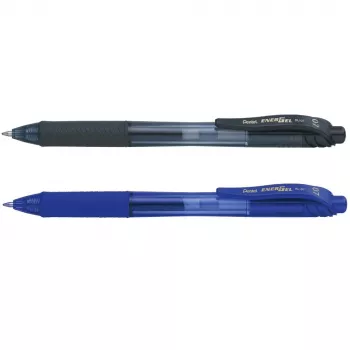Pentel EnerGel-X BL107 gél golyóstoll 0,35 mm extrafinom, kevert tintaszínek, 4 darabos csomag