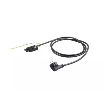 Bachmann hálózati kábel - tápegység (M) 1,8 m fekete Schuko IEC C13-ra