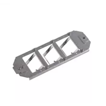 Bachmann keret csatlakozókhoz - acél - 3 férőhelyes