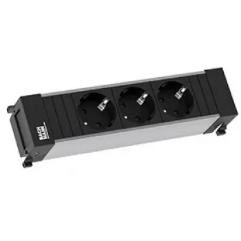 Bachmann Power Frame 3x SCHUKO dugaszolóegység 2 m kábel