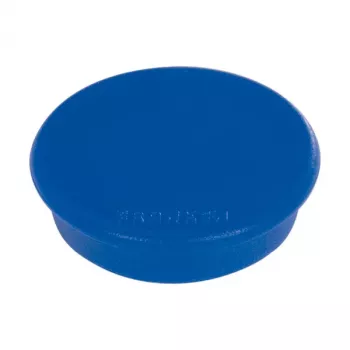 FRANKEN mágnesek, kék, kerek, 24 mm, tartóerő 300 g, 10 darabos csomag