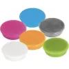 FRANKEN MagFun mágnesek, vegyes színek, 10 darabos csomag, 32 mm, kerek, ferrit