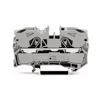 WAGO 2010-1201 átmenő sorkapocs, 10 mm², 800 V, szürke