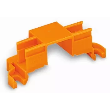 WAGO 243-112 szerelési adapter 4 csatlakozóhoz, 243 sorozat, narancssárga