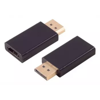 S CONN DisplayPort 1.4 – HDMI adapter 4K 60Hz fekete
