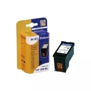 Pelikan újragyártott tintapatron HP 350XL (CB336EE), fekete