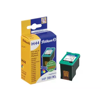 Pelikan újragyártott tintapatron HP 343 (CB338EE) - háromszínű