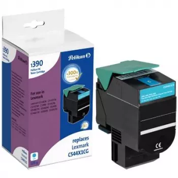 Pelikan toner Lexmark C544X1CG ciánkék