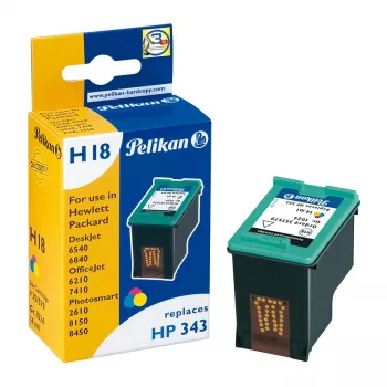 Pelikan tintapatron HP C8766EE (HP 343) - háromszínű, normál kapacitás