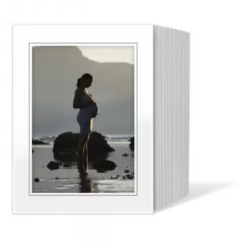 DAIBER paszpartu 13x18 cm White/Grey Line, 125 darab