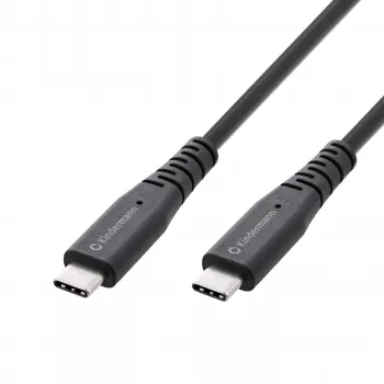 Kindermann USB 4.0 kábel 1 m USB-C - USB-C - kábel - digitális/adat