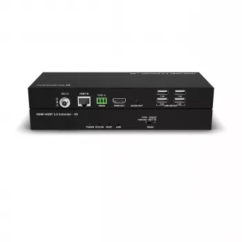 Kindermann HDMI-HDBT 2.0 extender – vevő – RS-232 – USB 2.0