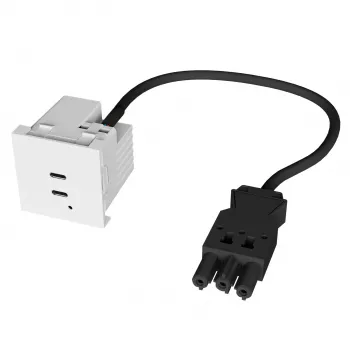Kindermann Dual Port USB-C töltő 65W PD